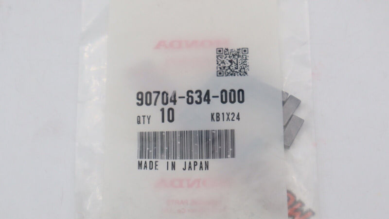 New Genuine OEM Honda Acura Crank Pulley Key Crankshaft Woodruff 90704-634-000