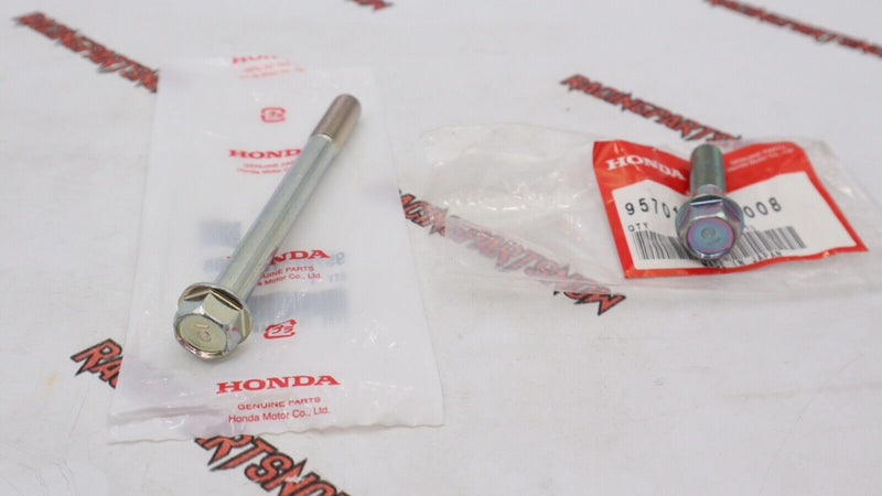 HONDA ACURA OEM 90-06 5SPD MANUAL STARTER BOLT 2PC SET CIVIC INTEGRA B D F H