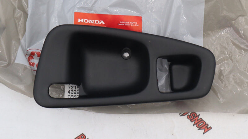 Honda S2000 DRIVER SIDE INNER DOOR HANDLE COVER *NH167L* (GRAPHITE BLACK)