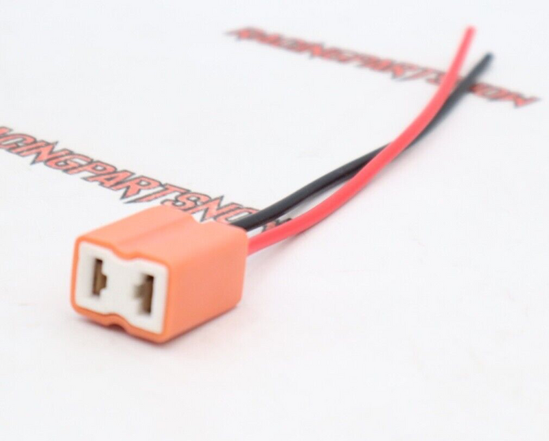 H7 Ceramic Upgrade Wire Pigtails Female Globe Bulb Socket Connectors Harness