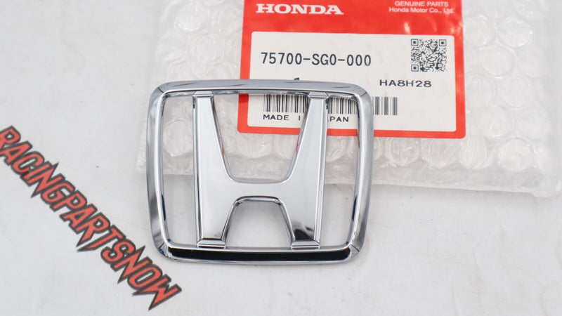 New OEM 88-91 Honda Civic CRX Si HX EF8 EF9 D16 Front or Rear "H" Emblem Badge