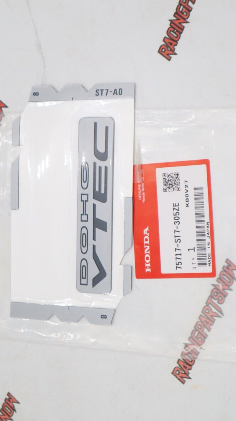 New OEM 90-01 Acura Integra GSR Type R B18C1 B18C5 DC2 "DOHC VTEC" Emblem Badge