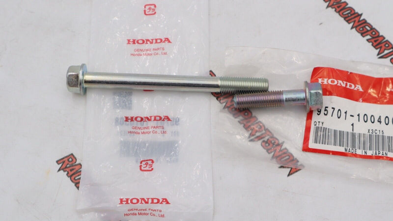 HONDA ACURA OEM 90-06 5SPD MANUAL STARTER BOLT 2PC SET CIVIC INTEGRA B D F H