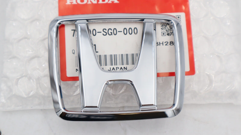 New OEM 88-91 Honda Civic CRX Si HX EF8 EF9 D16 Front or Rear "H" Emblem Badge