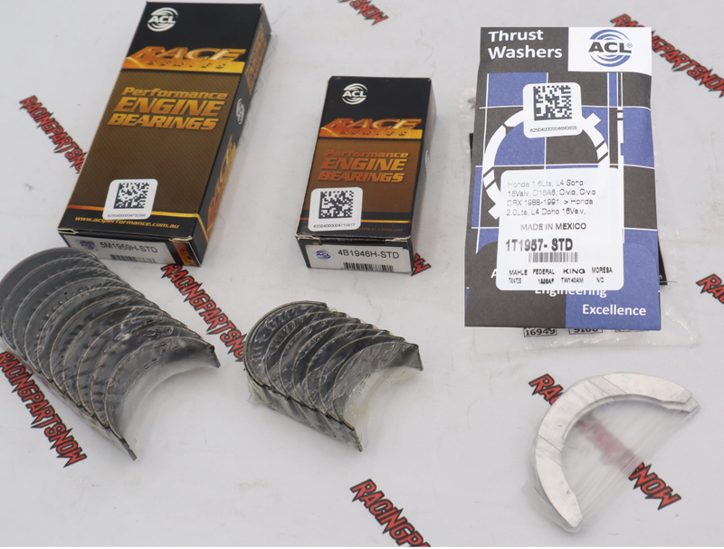 ACL RACE BEARINGS Kit B16A B17A1 B18 B18B1 B20 B20Z2 STANDARD SIZE