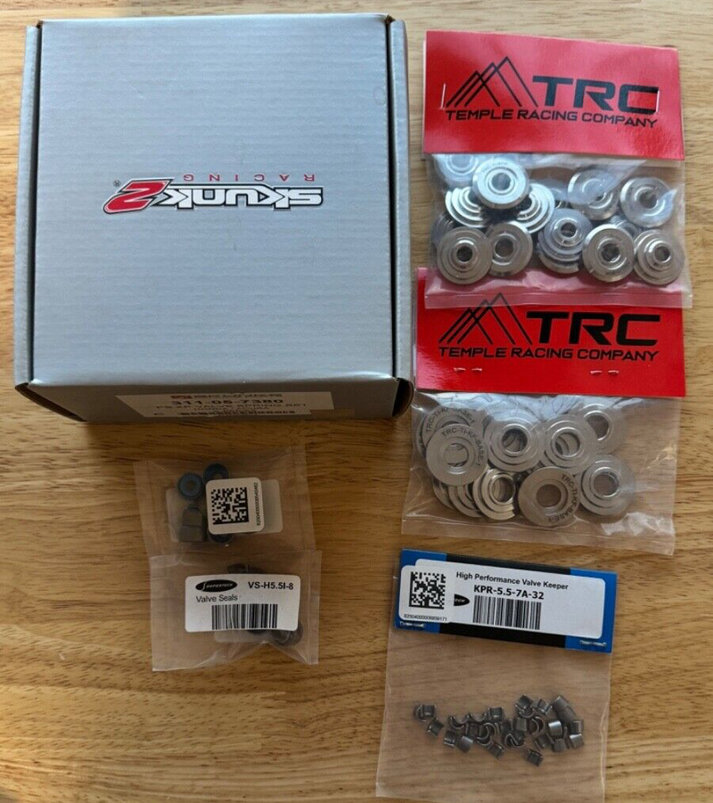 Skunk2 XP Dual Valve Springs & TRC Titanium Retainers Kit K Series K20 K24 100LB