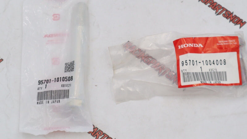 HONDA ACURA OEM 90-06 5SPD MANUAL STARTER BOLT 2PC SET CIVIC INTEGRA B D F H