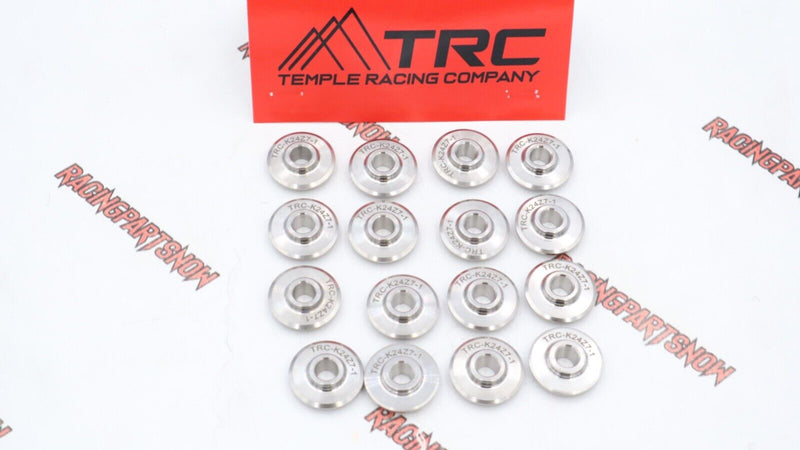 Temple Racing Co Titanium Valve Spring Retainers for Honda Acura K24Z7 12-15 TRC
