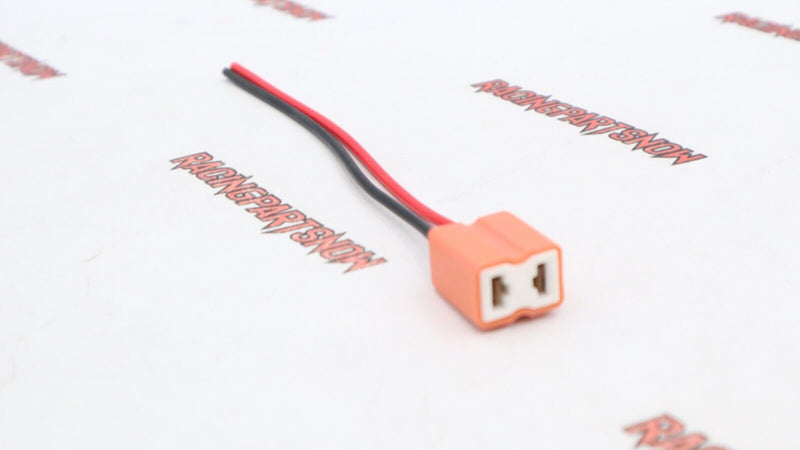 H7 Ceramic Upgrade Wire Pigtails Female Globe Bulb Socket Connectors Harness