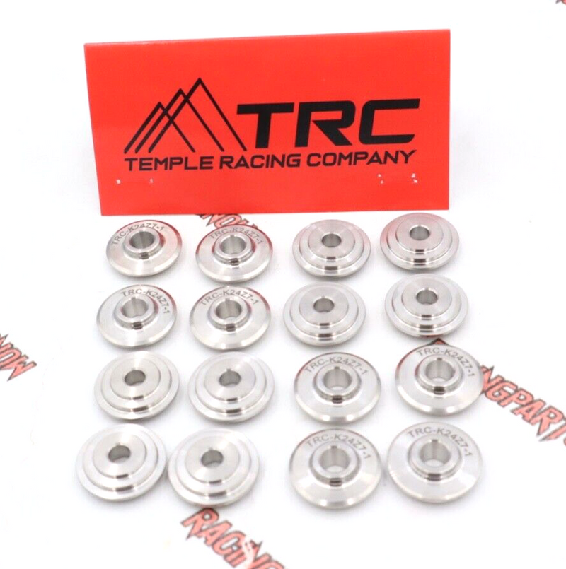 Temple Racing Co Titanium Valve Spring Retainers for Honda Acura K24Z7 12-15 TRC