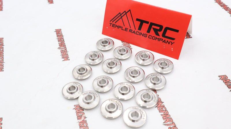 Temple Racing Co Titanium Valve Spring Retainers for Honda Acura K24Z7 12-15 TRC