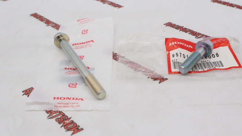 HONDA ACURA OEM 90-06 5SPD MANUAL STARTER BOLT 2PC SET CIVIC INTEGRA B D F H