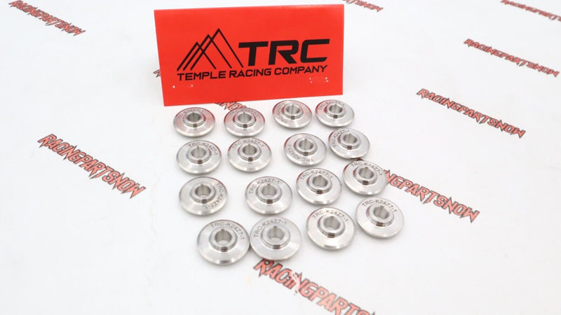 Temple Racing Co Titanium Valve Spring Retainers for Honda Acura K24Z7 12-15 TRC