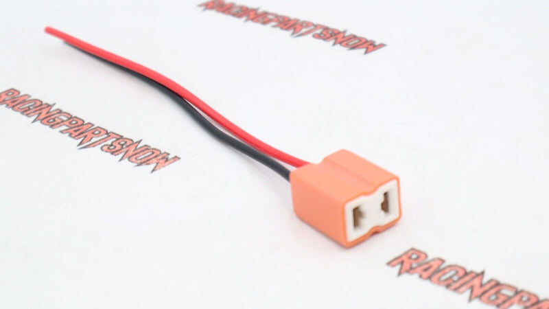 H7 Ceramic Upgrade Wire Pigtails Female Globe Bulb Socket Connectors Harness