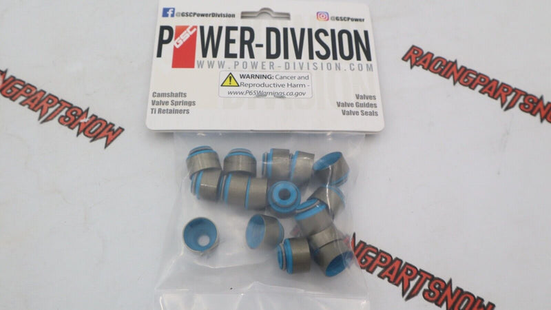 16 Intake & Exhaust GSC Valve Stem Seals for Honda B16 B18 H22 K20 K24 B20