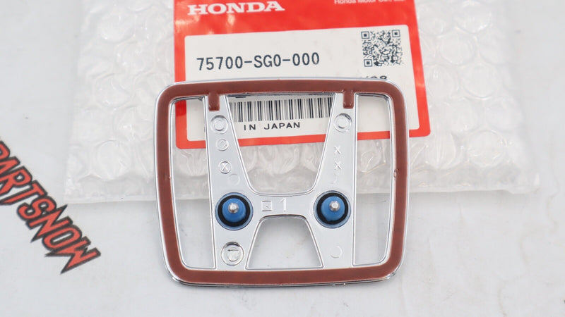 New OEM 88-91 Honda Civic CRX Si HX EF8 EF9 D16 Front or Rear "H" Emblem Badge