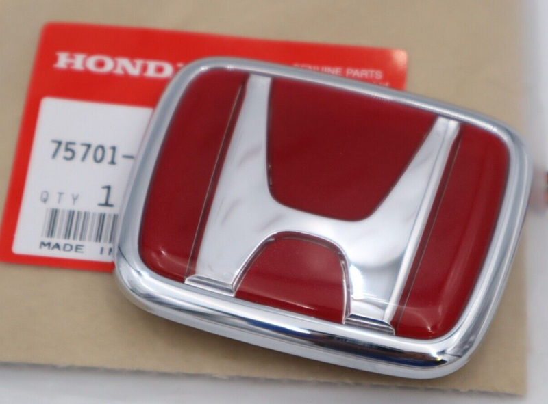 Genuine OEM Honda Civic Type-R Emblem Rear 75701-S03-Z00, JDM EK9 Type-R