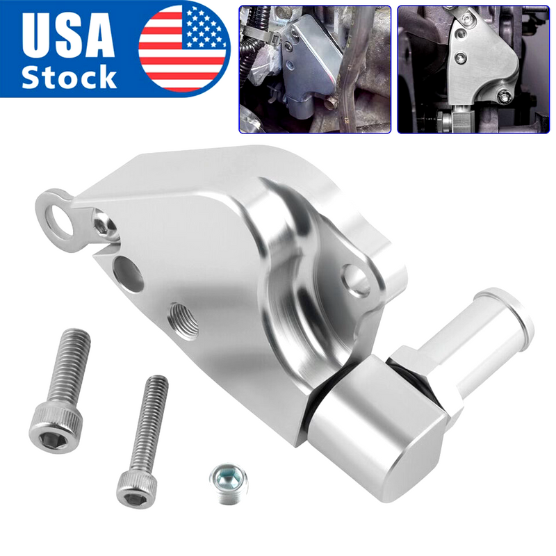 K Series Swap Intake Manifold Coolant Adapter Plate Fits For Honda Acura K20 K24