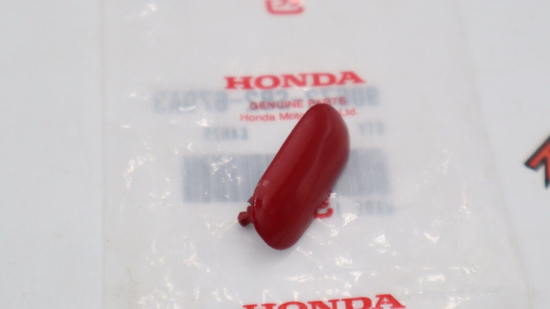 OEM Honda Bumper  Cap, License Plate *R97* (ROMA RED) BUMPER CAP 90672-SB2-670A3