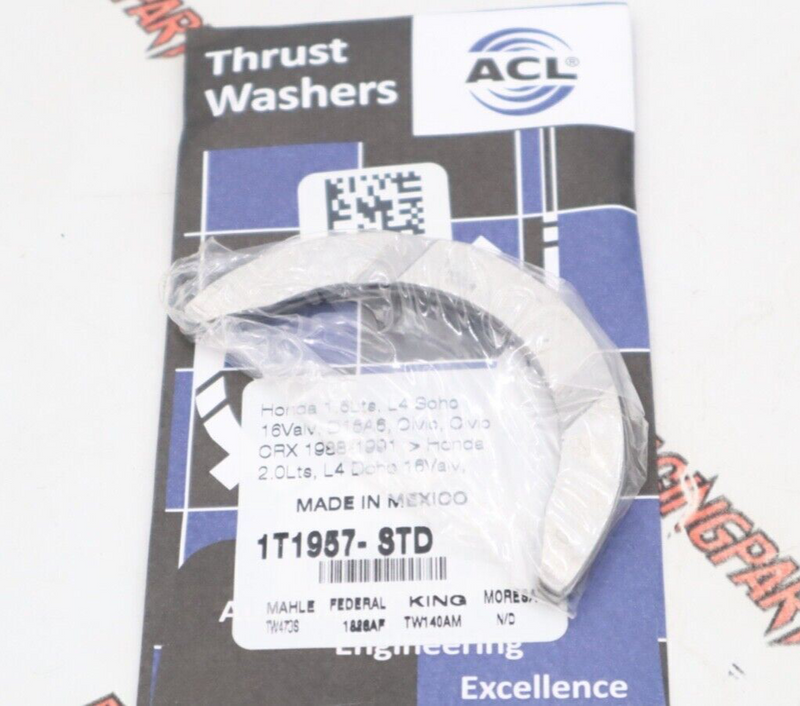 ACL THRUST WASHERS FOR HONDA K20A2 K20A3 H22A4 D16A1 D16A6 B17 B18B B18C