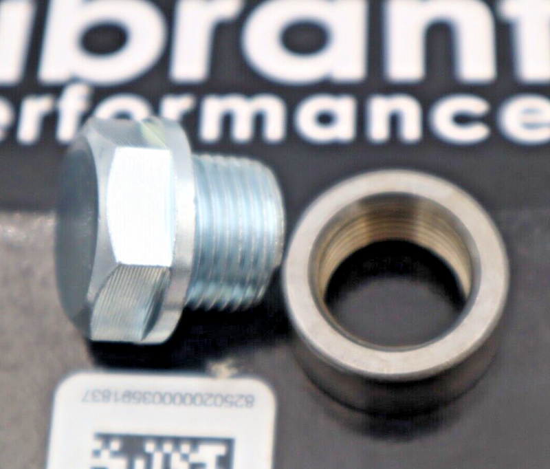 O2 Sensor Bung Hack Bolt In Vibrant Performance O2 Hex Bolt & Bung for Plugging O2 Sensor Bungs Pl ...