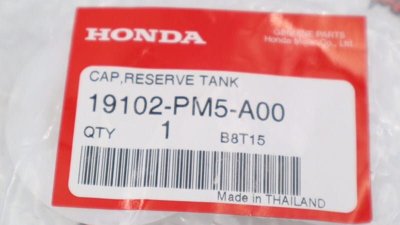 GENUINE OEM 19102-PM5-A00 HONDA ACURA ENGINE COOLANT RECOVERY TANK CAP