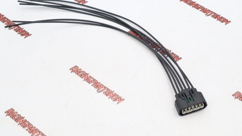 6-pin Headlight Repair Pigtail Connector Plug Fits for Honda Acura Led Accord