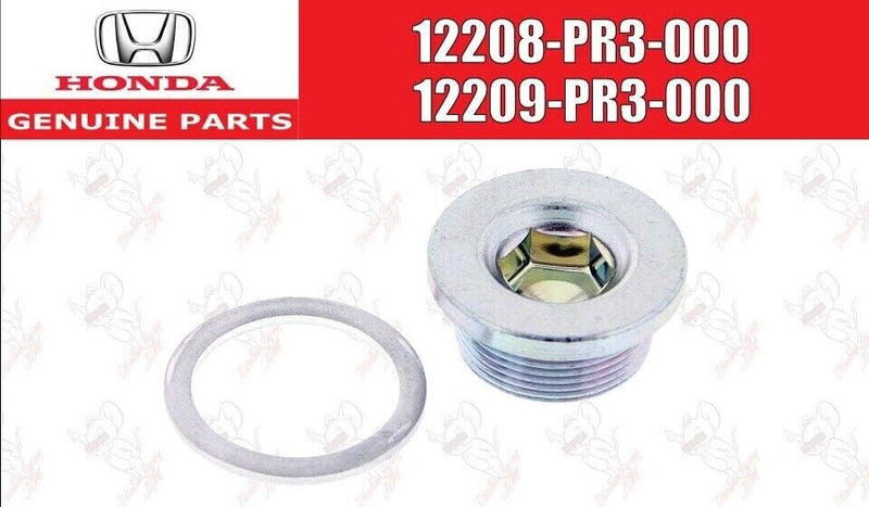GENUINE OEM HONDA ACURA B-SERIES COOLANT PORT PLUG KIT EXPANSION PLUG & WASHER