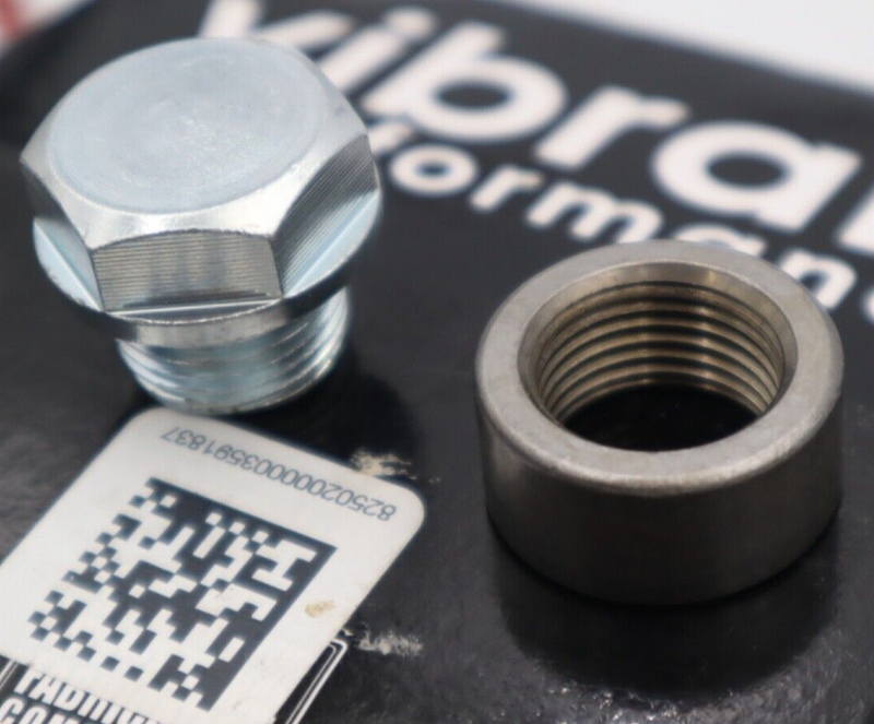 Spring For O2 Sensor Bolts Vibrant Performance O2 Hex Bolt & Bung for Plugging O2 Sensor Bungs Pl ...