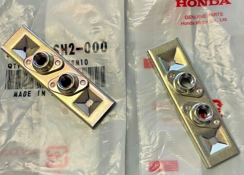 71113-SH2-000 X2 OEM Honda Front License Plate Nut Bumper Mount Integra Civic