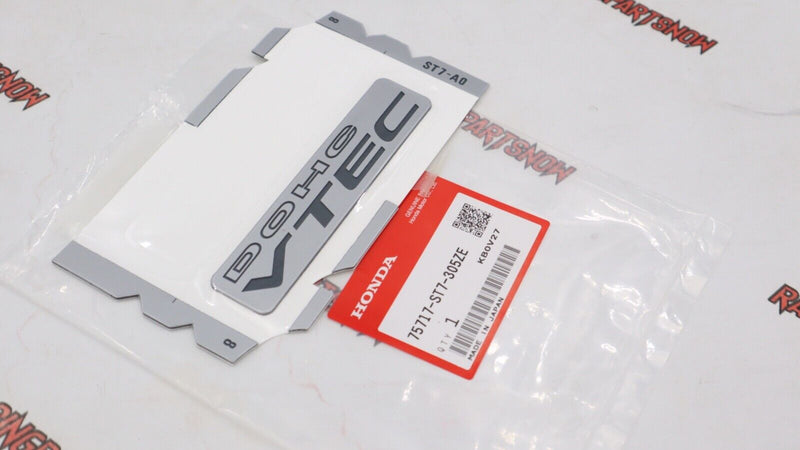 New OEM 90-01 Acura Integra GSR Type R B18C1 B18C5 DC2 "DOHC VTEC" Emblem Badge