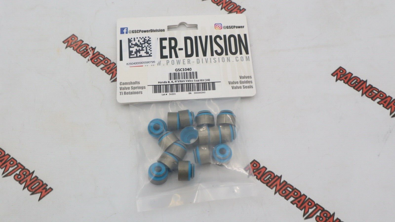 16 Intake & Exhaust GSC Valve Stem Seals for Honda B16 B18 H22 K20 K24 B20