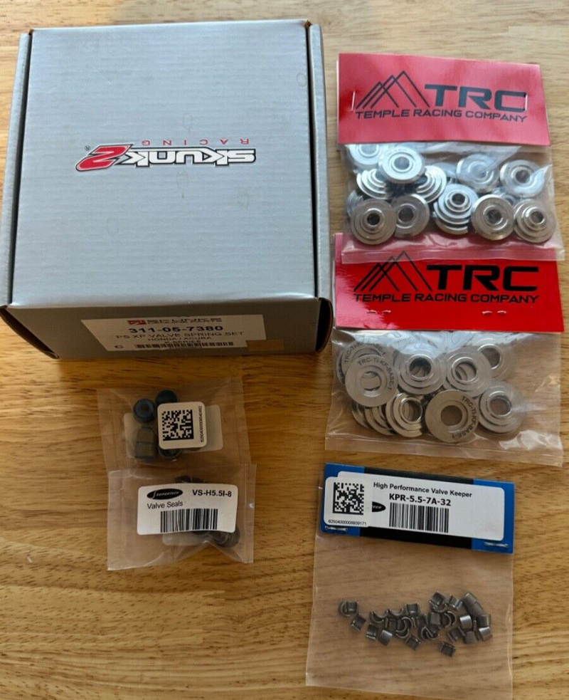 Skunk2 XP Dual Valve Springs & TRC Titanium Retainers Kit K Series K20 K24 100LB