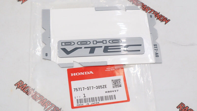 New OEM 90-01 Acura Integra GSR Type R B18C1 B18C5 DC2 "DOHC VTEC" Emblem Badge