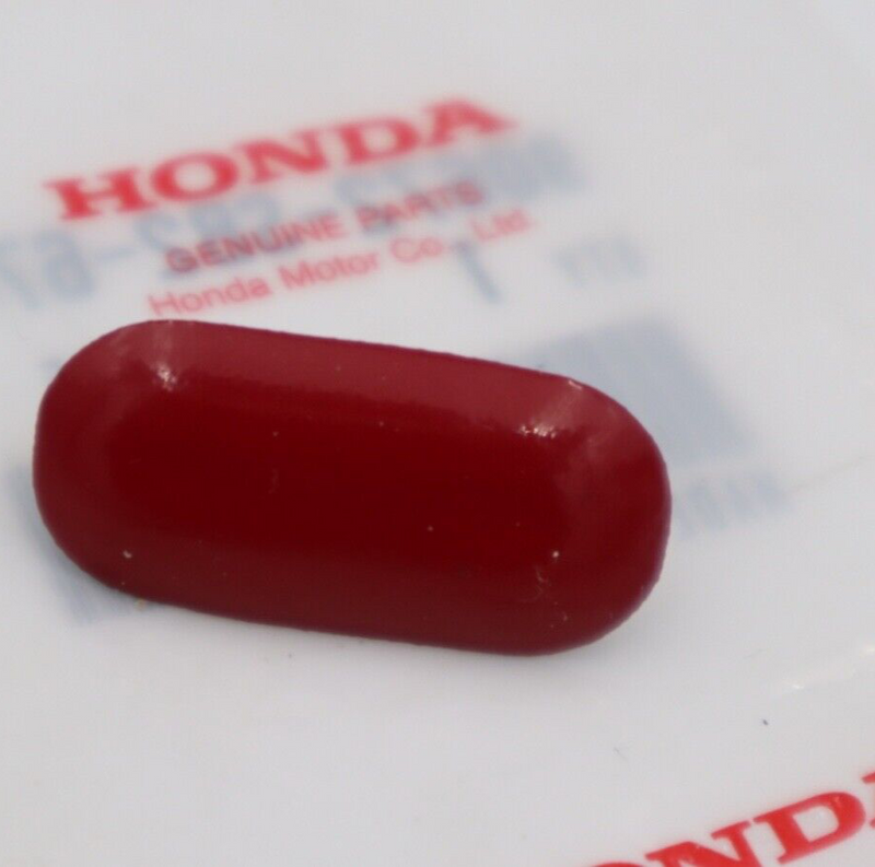 OEM Honda Bumper  Cap, License Plate *R97* (ROMA RED) BUMPER CAP 90672-SB2-670A3