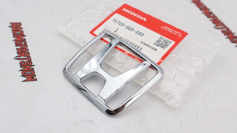 New OEM 88-91 Honda Civic CRX Si HX EF8 EF9 D16 Front or Rear "H" Emblem Badge
