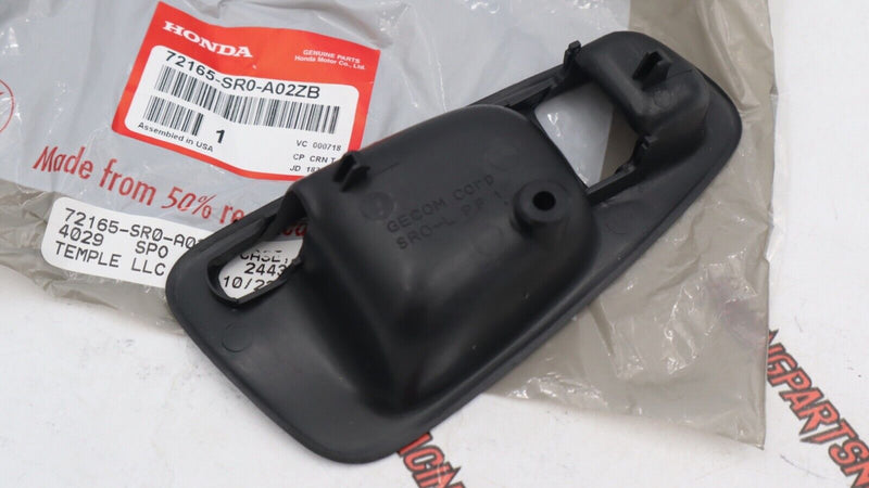 Honda S2000 DRIVER SIDE INNER DOOR HANDLE COVER *NH167L* (GRAPHITE BLACK)