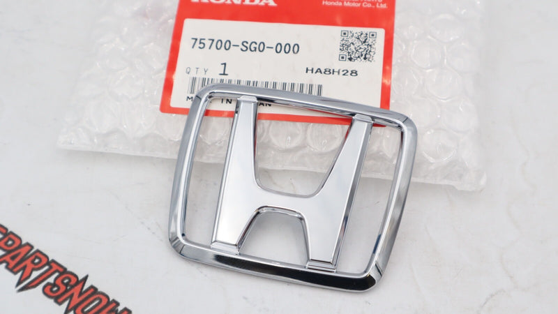 New OEM 88-91 Honda Civic CRX Si HX EF8 EF9 D16 Front or Rear "H" Emblem Badge