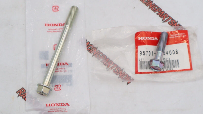 HONDA ACURA OEM 90-06 5SPD MANUAL STARTER BOLT 2PC SET CIVIC INTEGRA B D F H