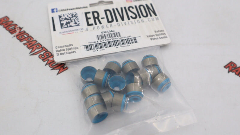 16 Intake & Exhaust GSC Valve Stem Seals for Honda B16 B18 H22 K20 K24 B20