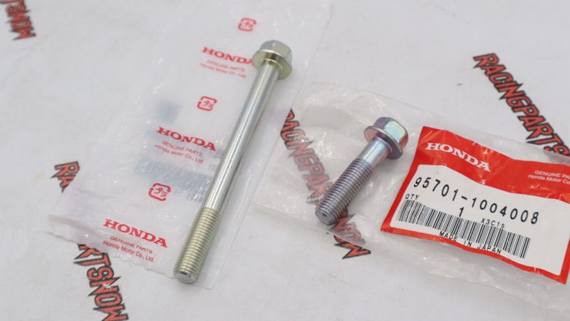HONDA ACURA OEM 90-06 5SPD MANUAL STARTER BOLT 2PC SET CIVIC INTEGRA B D F H
