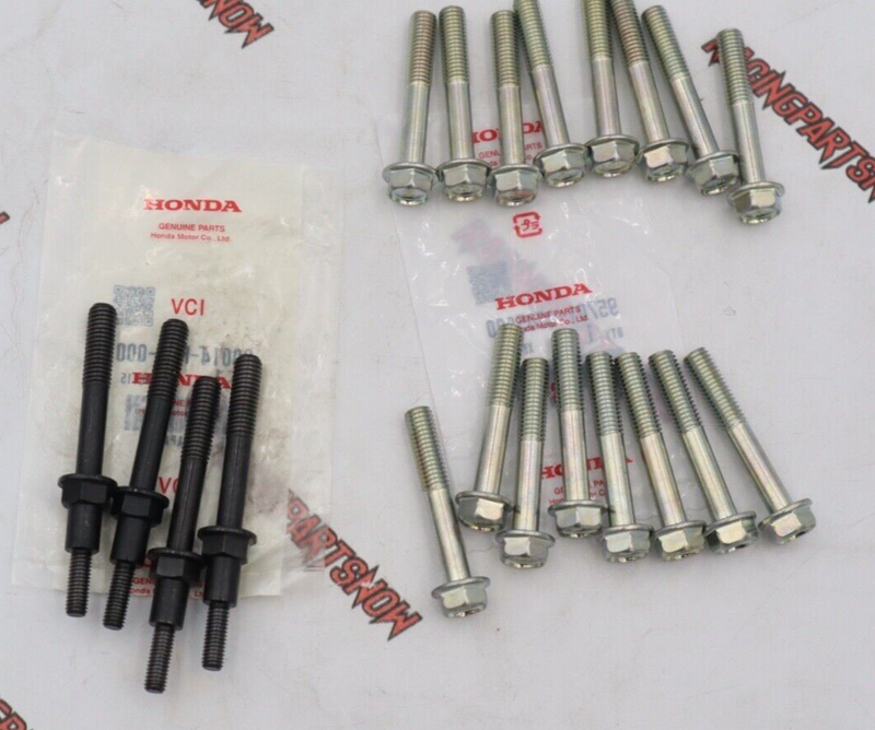 NEW OEM HONDA B16A CAM CAP BOLTS CYLINDER HEAD VTEC GSR INTEGRA B18C1 B18C JDM