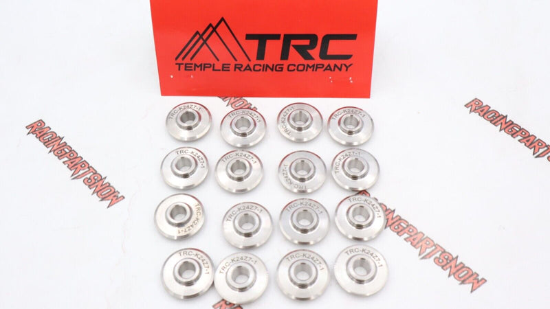 Temple Racing Co Titanium Valve Spring Retainers for Honda Acura K24Z7 12-15 TRC