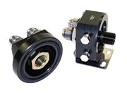 BLOX Racing Remote Oil Filter Relocation Kit - Black - BattleBorn SpeedShop