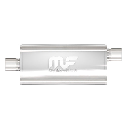 MagnaFlow Muffler Mag SS 18X5X8 2X2 O/C - BattleBorn SpeedShop