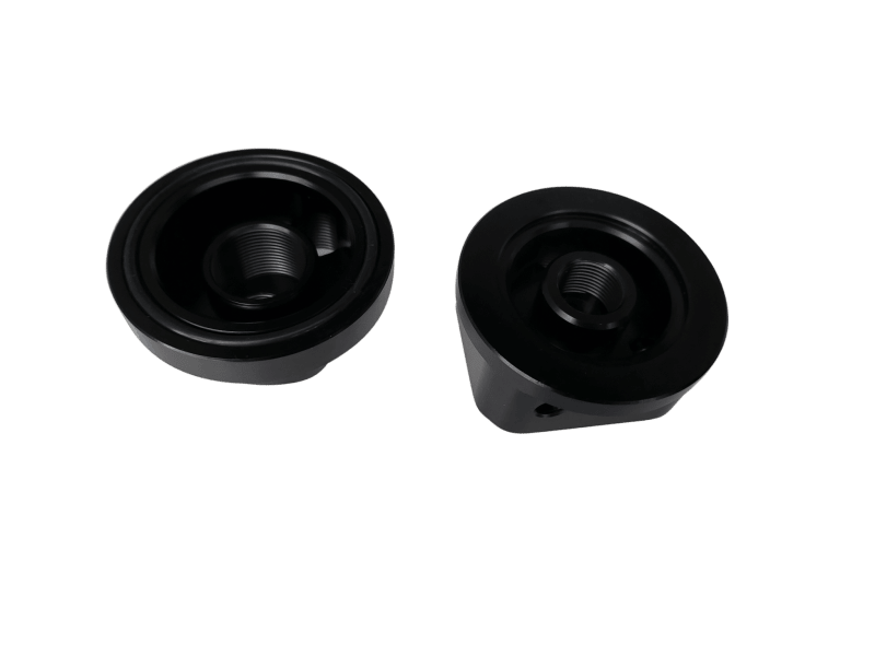BLOX Racing Remote Oil Filter Relocation Kit - Black - BattleBorn SpeedShop