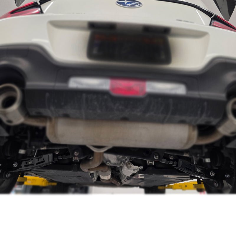 BLOX Racing Racing Rear Lower Control Arms - Blk (Toyota 86 / Scion FRS / Subaru BRZ / WRX / STi) V2 - BattleBorn SpeedShop