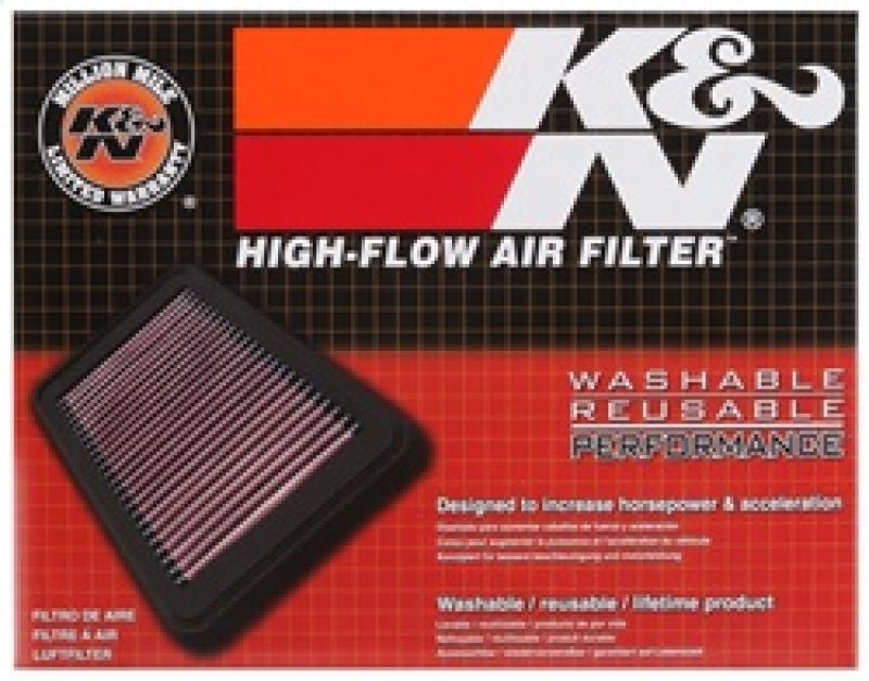 K&N Replacement Panel Air Filter for 2014 Honda City 1.5L - BattleBorn SpeedShop