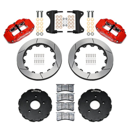 Wilwood 14-19 Chevrolet Corvette C7 Forged Narrow Superlite 6R Front BBK - 13.06 Rotor - Red - BattleBorn SpeedShop