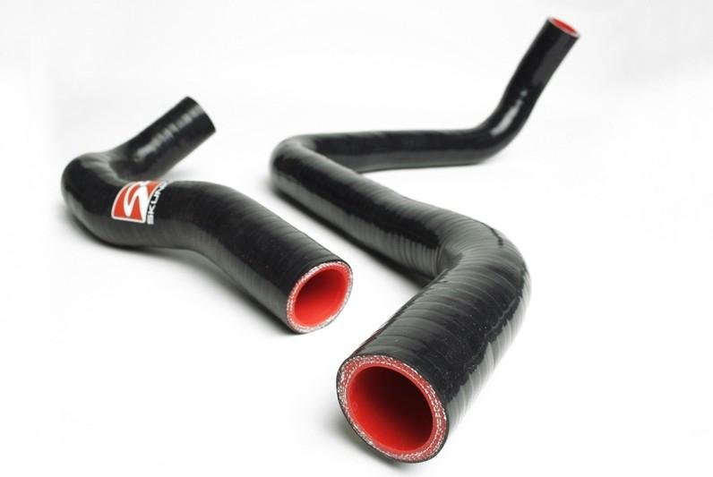Skunk2 02 - 05 Honda Civic Si Radiator Hose Kit (Blk/Rd 2 Hose Kit) - BattleBorn SpeedShop